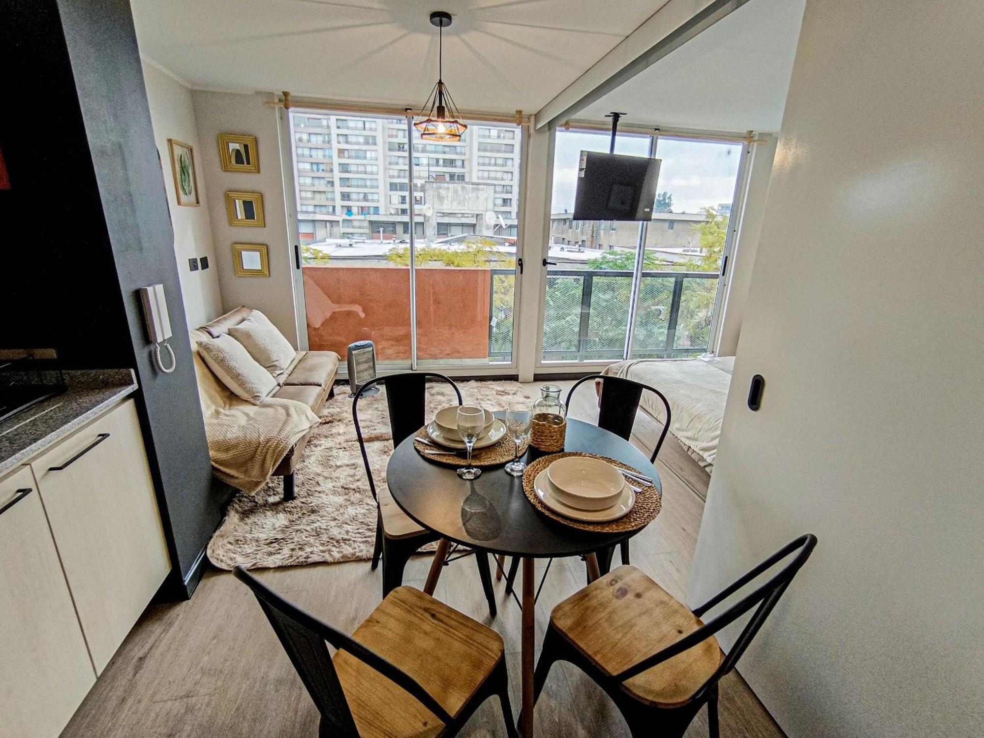 Apartamento Bella Vista Del Parque 411 Santiago